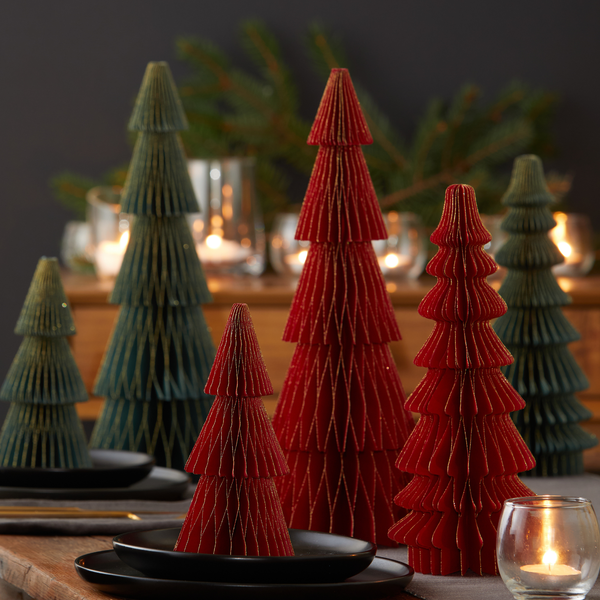Honeycomb Paper Tree - Set of 5 Small