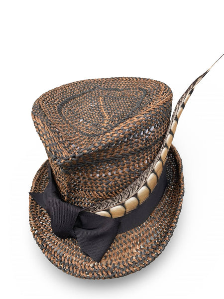 Bree Straw Top Hat