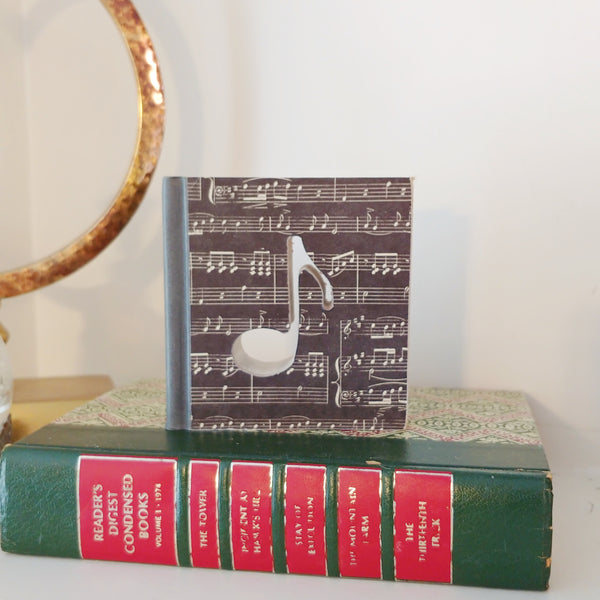 Mini Cutout Book - Music Note