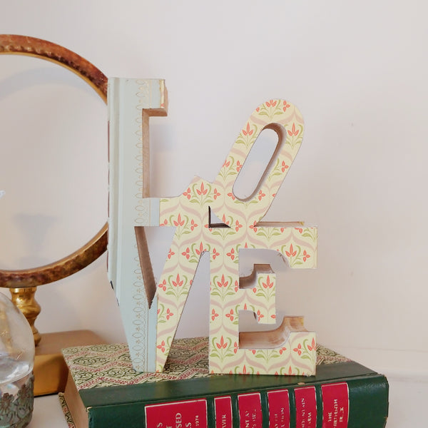 LOVE Cutout Book