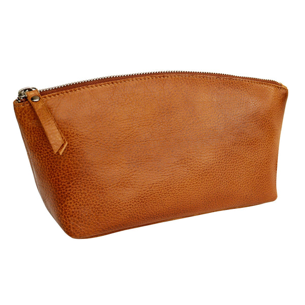 Bondi Leather Cosmetic Travel Bag