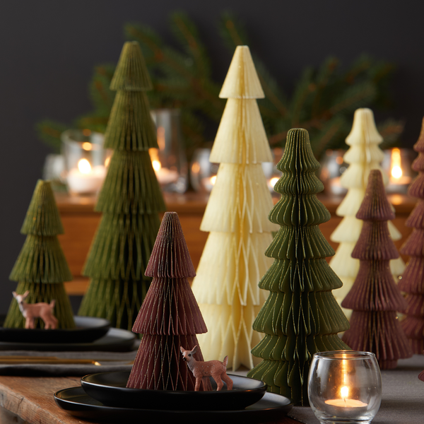 Honeycomb Paper Tree - Set of 5 Small