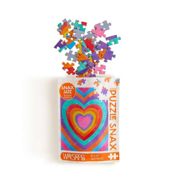 Rainbow Heart Puzzle Snax
