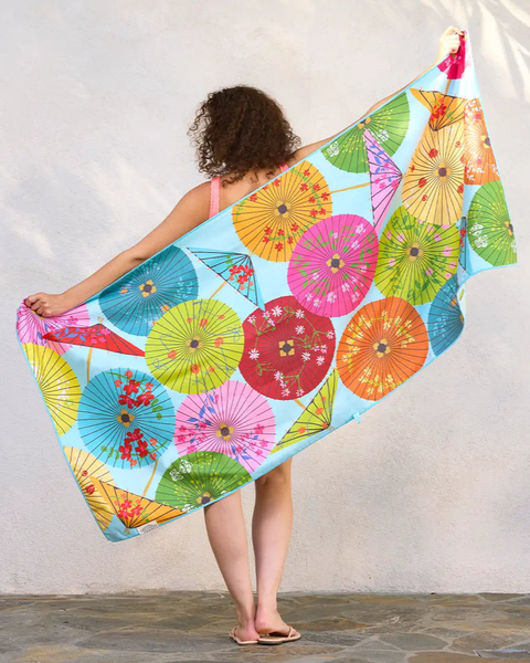 Five O'Clock Somewhere Microfiber Beach Towel