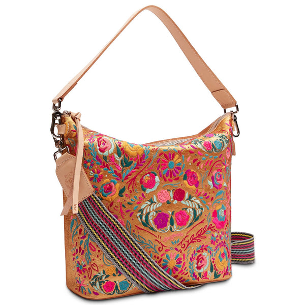 Consuela Hobo Handbag - Bronzer