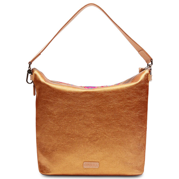 Consuela Hobo Handbag - Bronzer