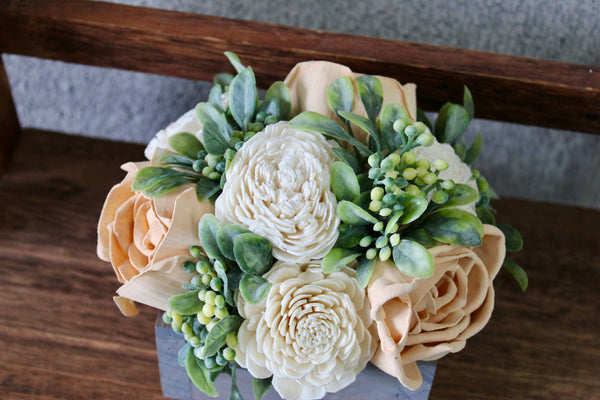 Ivory Tower Floral Arrangement