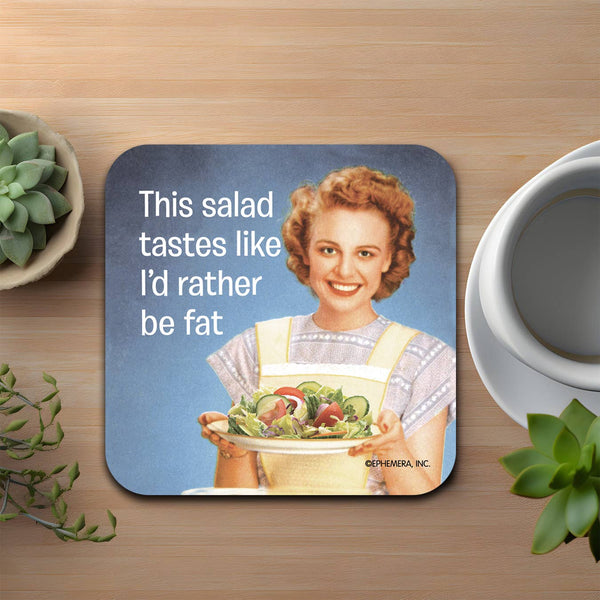 This Salad Tastes Like Coaster