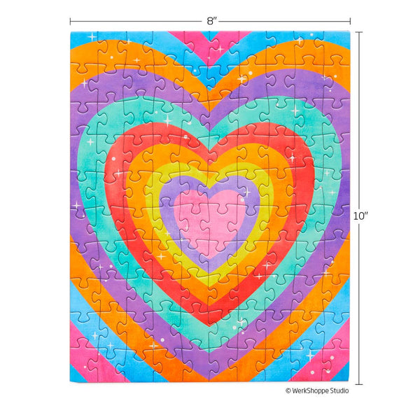 Rainbow Heart Puzzle Snax