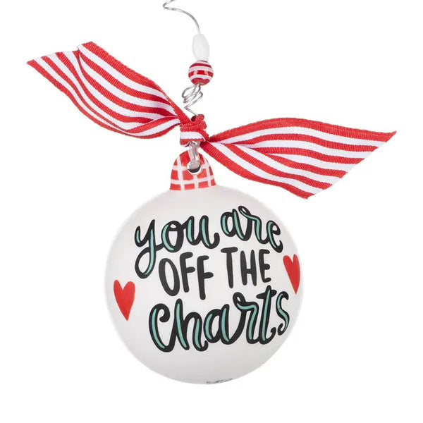 Nurse Off the Charts Ornament