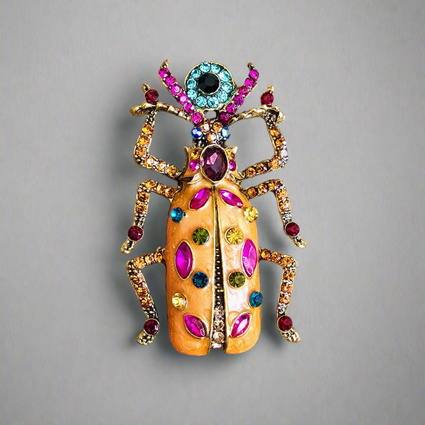 Beetle Brooch