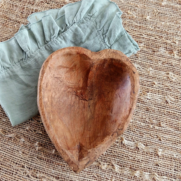 Heart Dough Bowl - Natural