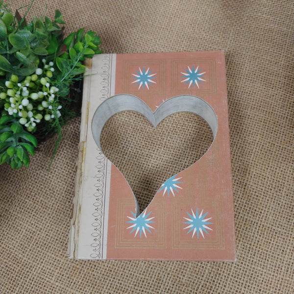 Heart Cutout Book