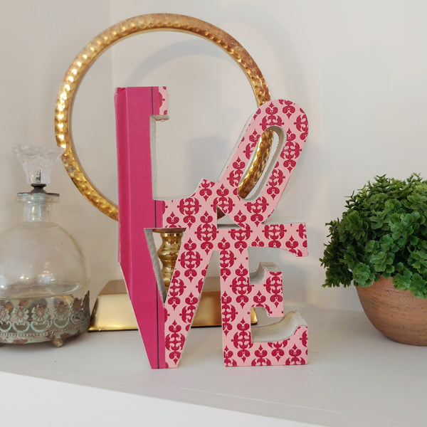 LOVE Cutout Book