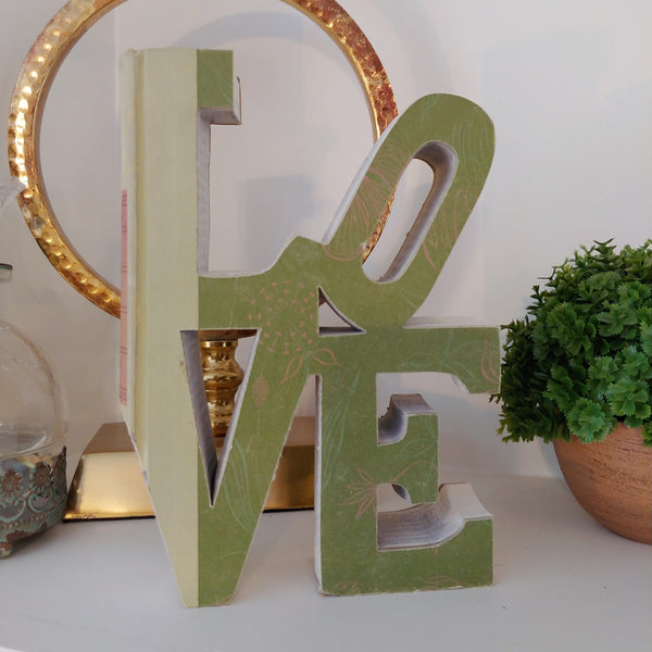 LOVE Cutout Book