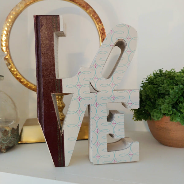 LOVE Cutout Book