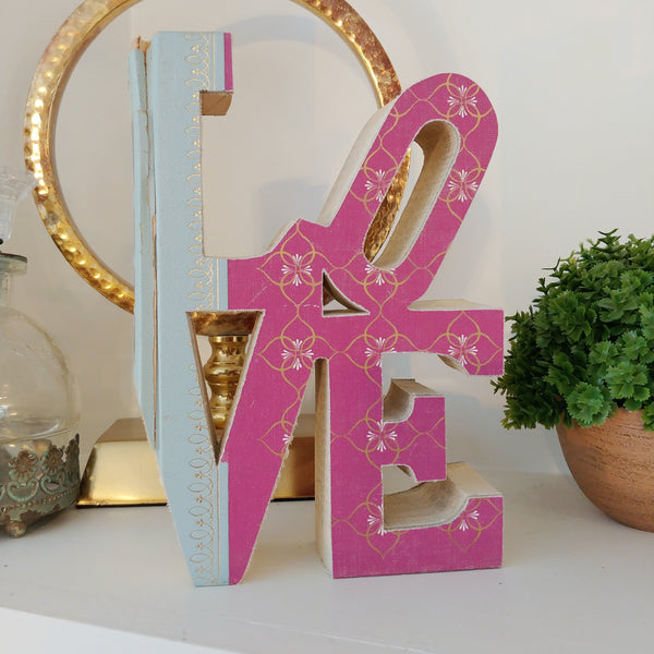 LOVE Cutout Book