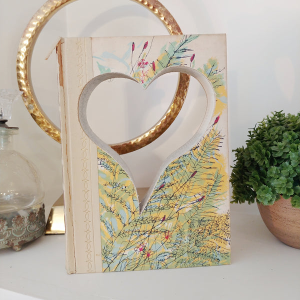 Heart Cutout Book