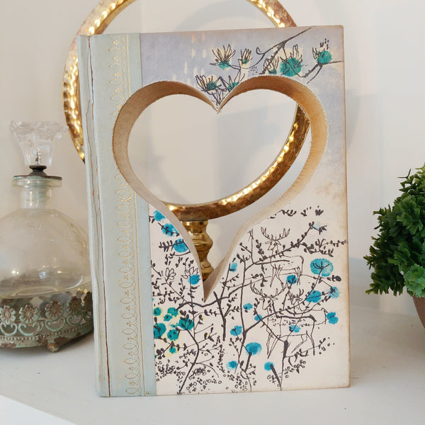 Heart Cutout Book