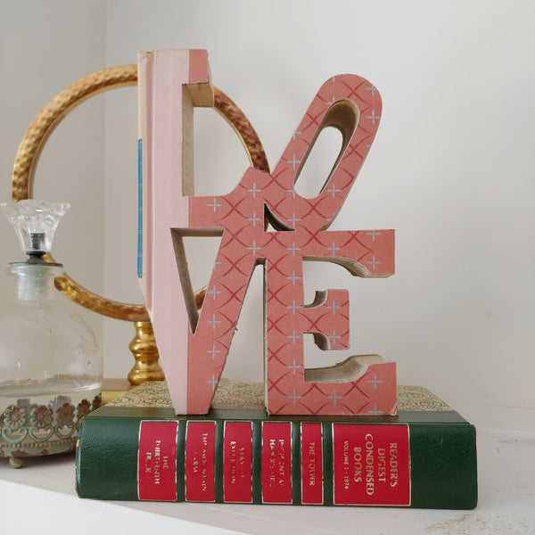 LOVE Cutout Book