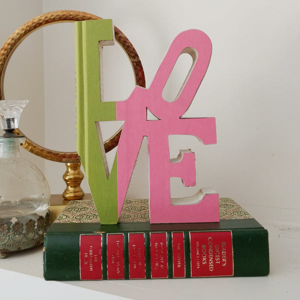 LOVE Cutout Book