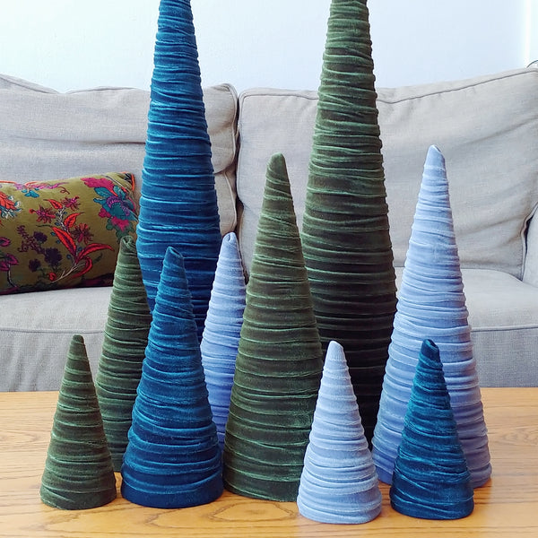 Velvet Trees - Teal