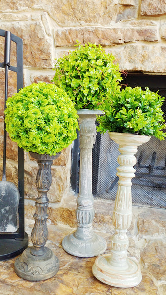 Forever Green Fern Garden Sphere