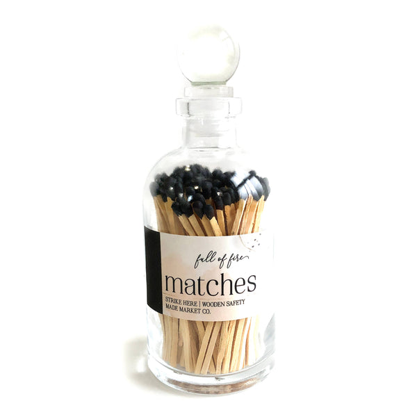 Full of Fire Matches - Black