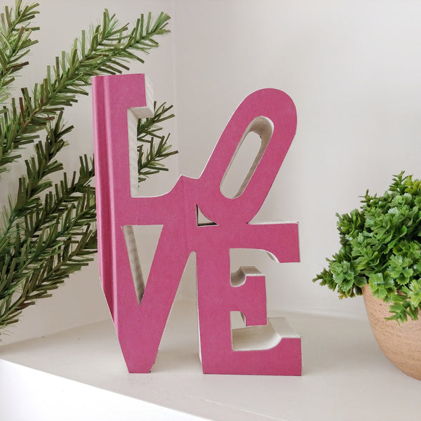 LOVE Cutout Book