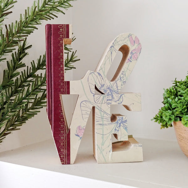 LOVE Cutout Book