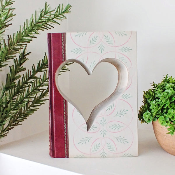 Heart Cutout Book