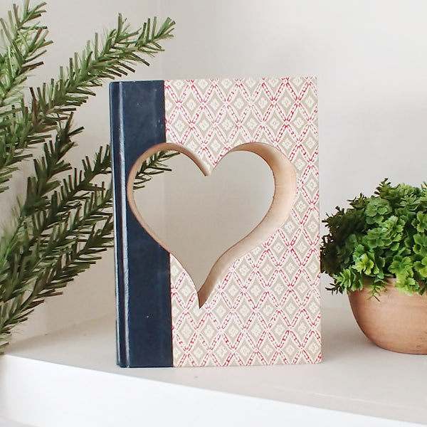 Heart Cutout Book