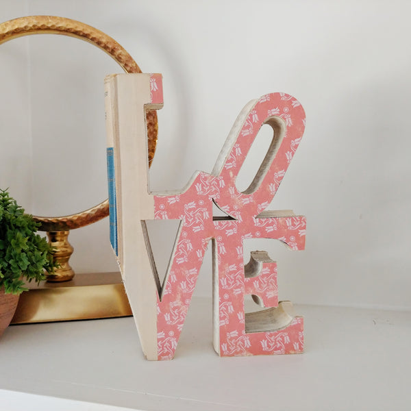 LOVE Cutout Book