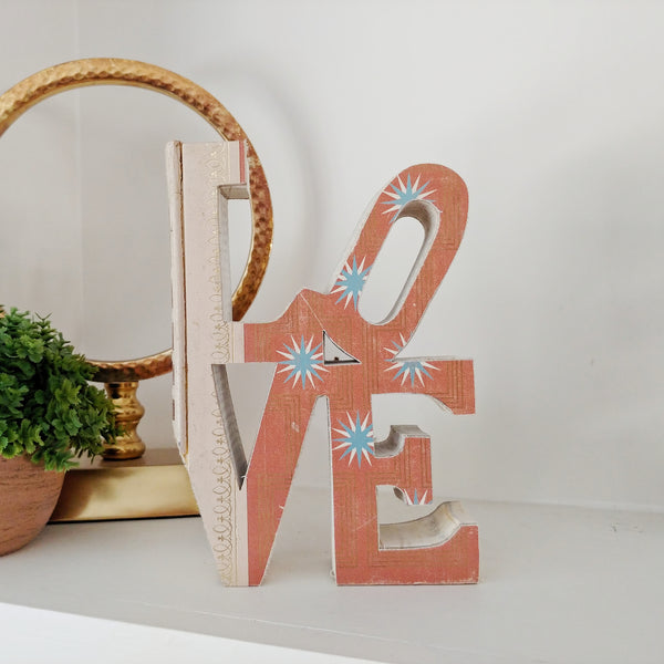 LOVE Cutout Book