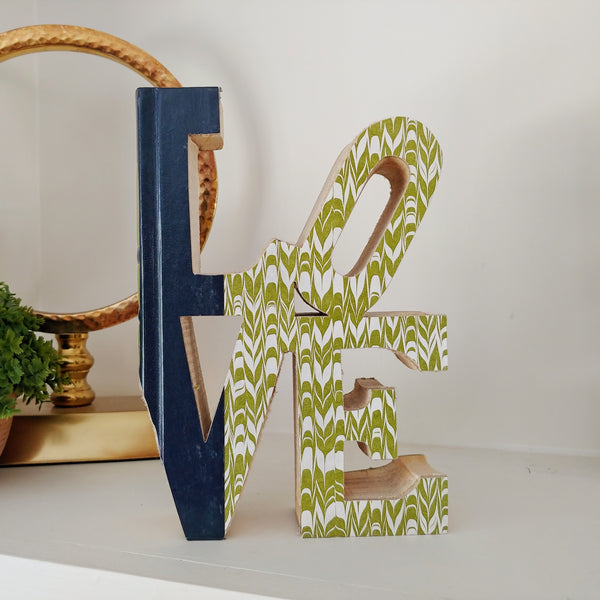 LOVE Cutout Book
