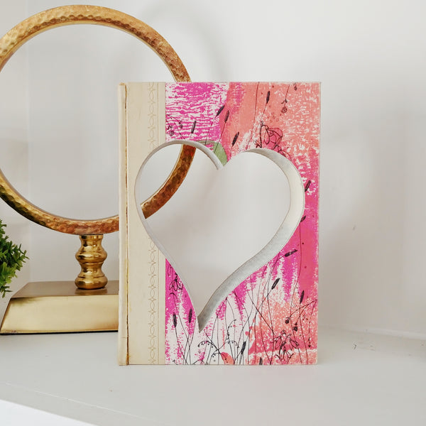 Heart Cutout Book