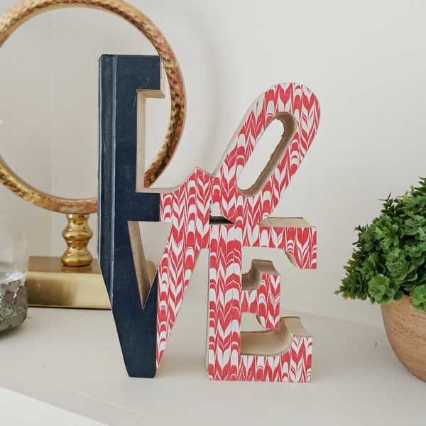 LOVE Cutout Book