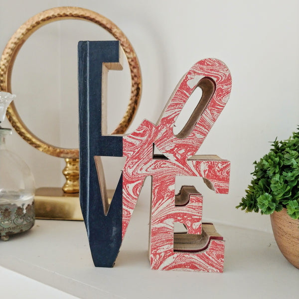 LOVE Cutout Book