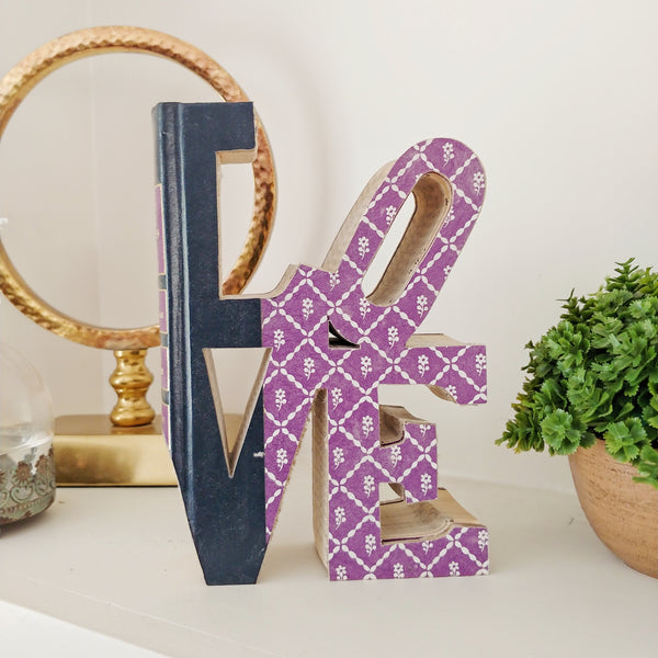 LOVE Cutout Book