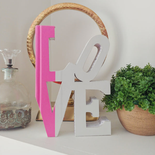 LOVE Cutout Book