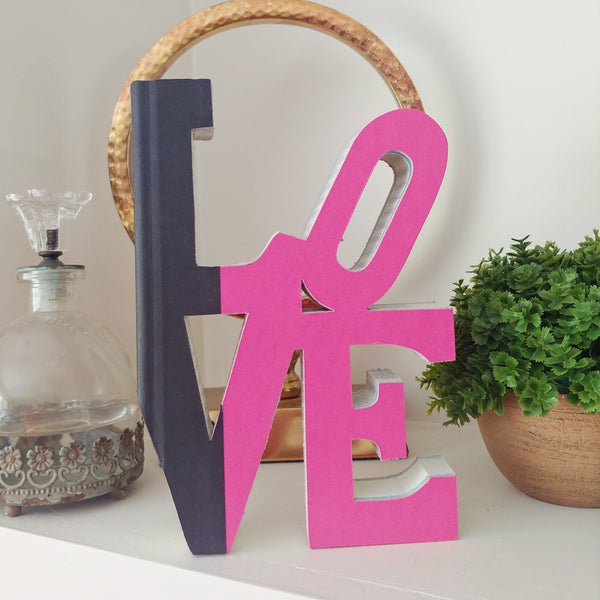 LOVE Cutout Book