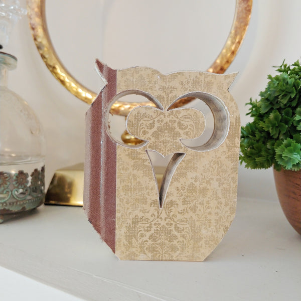 Mini Cutout Book - Owl