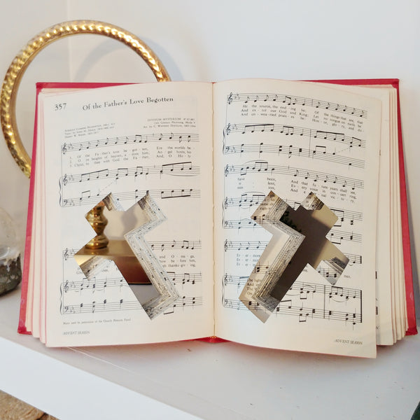 Cross Cutout Hymnal