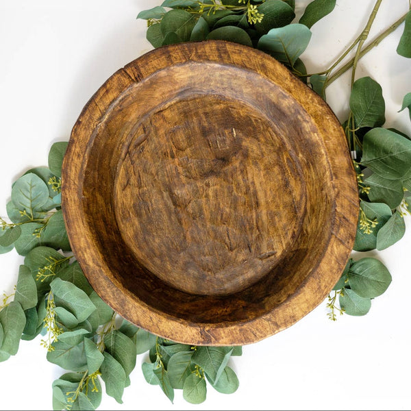 Large Round Bowl - Natural