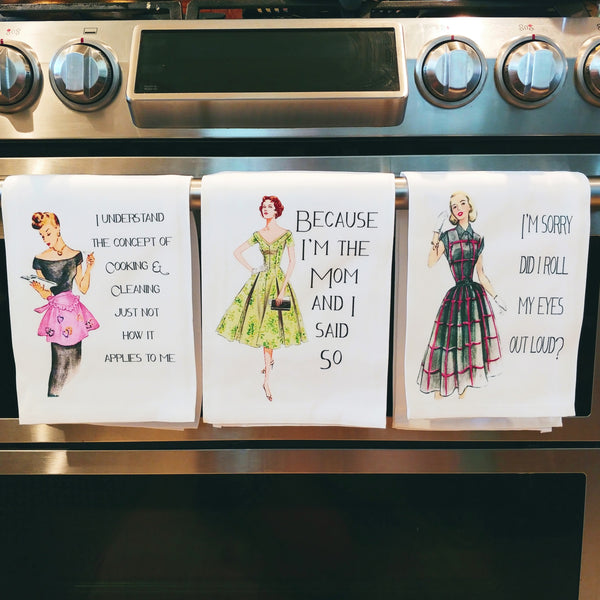 Did I Roll My Eyes Kitchen Towel