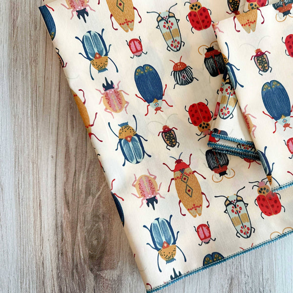 Beetle Cloth Napkins - Set of 4
