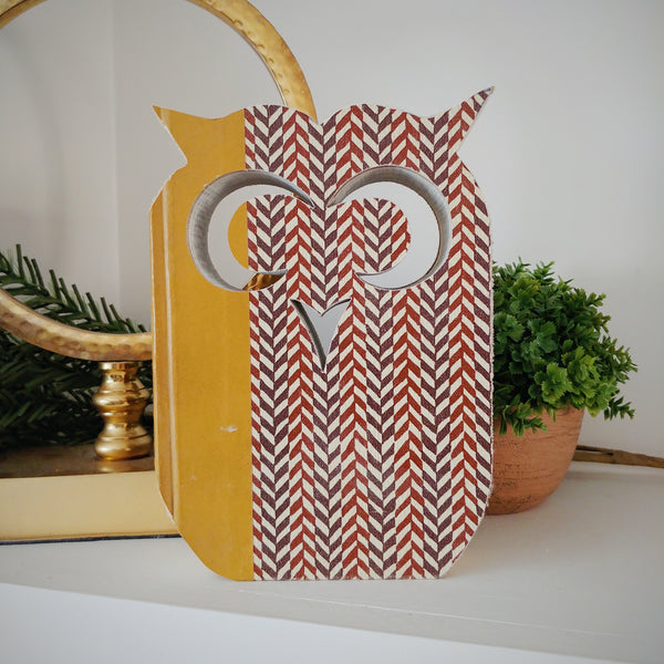 Owl Cutout Book