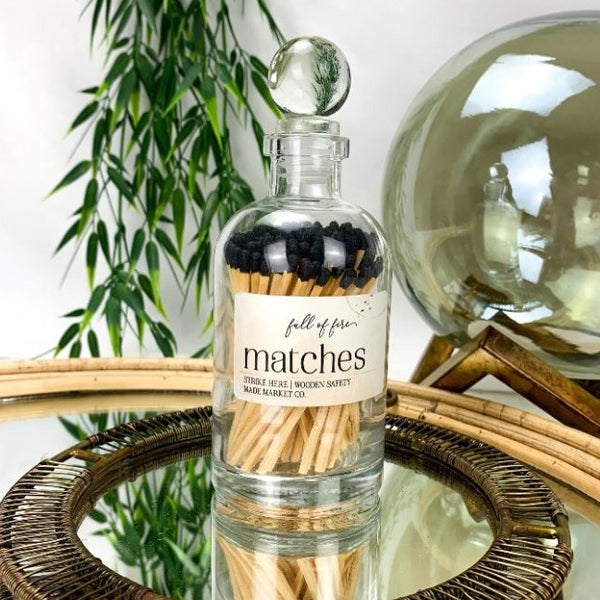 Full of Fire Matches - Black