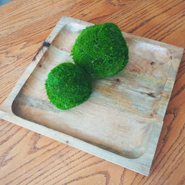 Wooden Square Tray