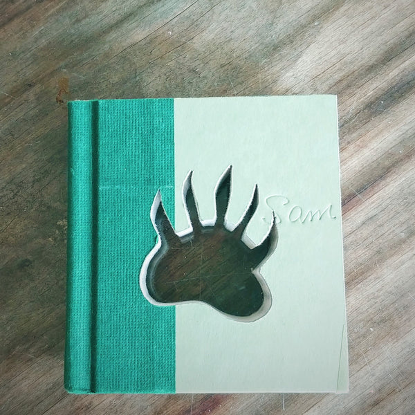 Mini Cutout Book - Baylor Bear Claw